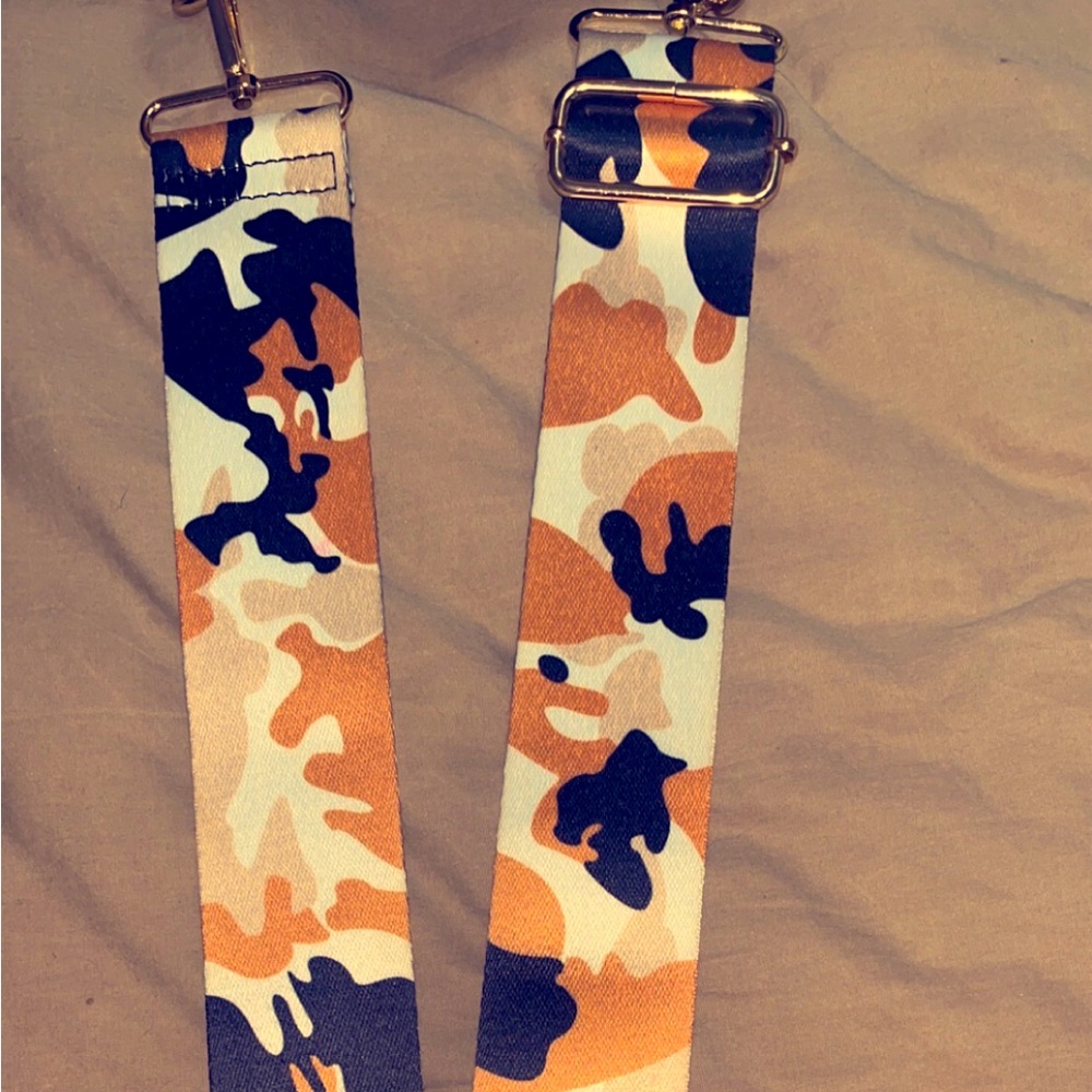 Camo purse strap